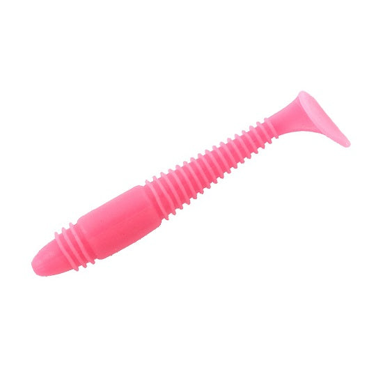 Shad Lucky John Pro Series Tioga FAT 3.9inch 9.9cm F05 Super Pink  5 buc/plic
