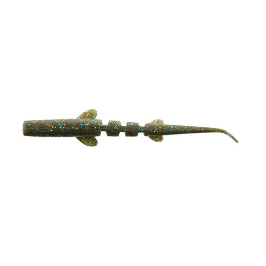 Shad Lucky John Pro Series Unagi Slug 2.5inch 6.3cm F08  10 buc/plic