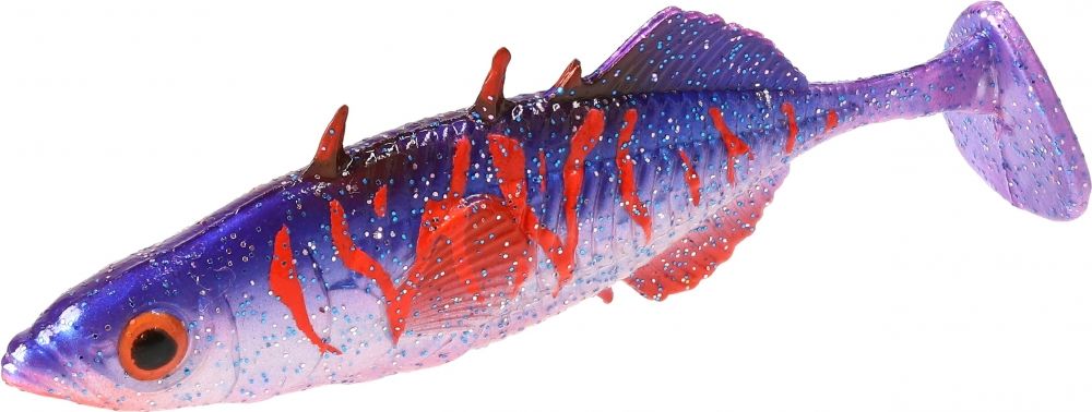 Shad MIKADO Real Fish Stickleback, Bloody Violet, 5cm, 5buc/pac
