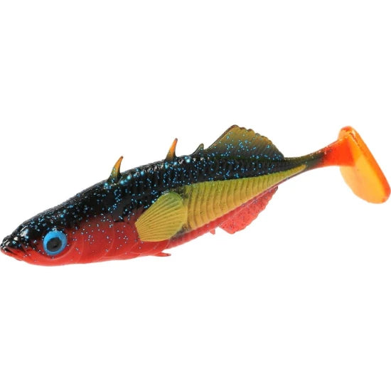 Shad Mikado Real Fish Stickleback, Red Killer, 5cm, 5buc/pac