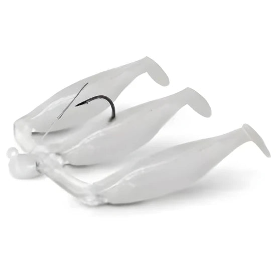 Shad Mann's Three For All Silver Shiner, 10cm, 1buc/pac