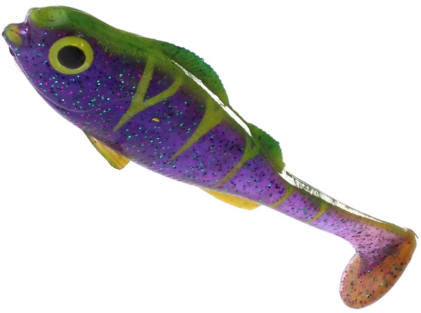 Shad Mikado Real Fish, Culoare Magic Violet, 6.5cm, 6buc/pac
