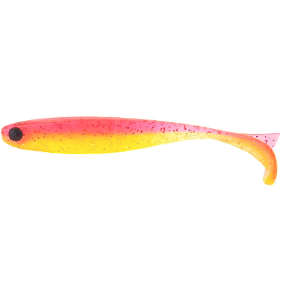 Shad Mustad Mezashi Tail Minnow, Shocking Pink, 7.6cm, 6buc/pac