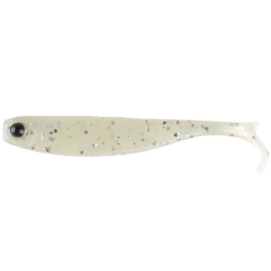Shad Mustad Mezashi Z Minnow, Pearl White, 8.0cm, 6buc/pac