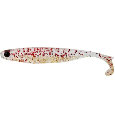 Shad Mustad Mezashi Z Minnow, Red Gold Glitter, 7.6cm, 6buc/pac