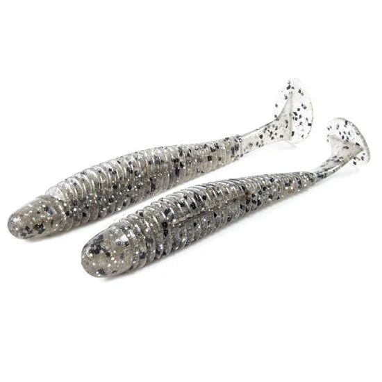 Shad Noike Ninja 4inch 10.2cm 27 Rainbow Smoke 6 Buc
