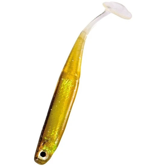 Shad Nomura Mini Real Pluse Dark Yellow 5cm 5buc/plic