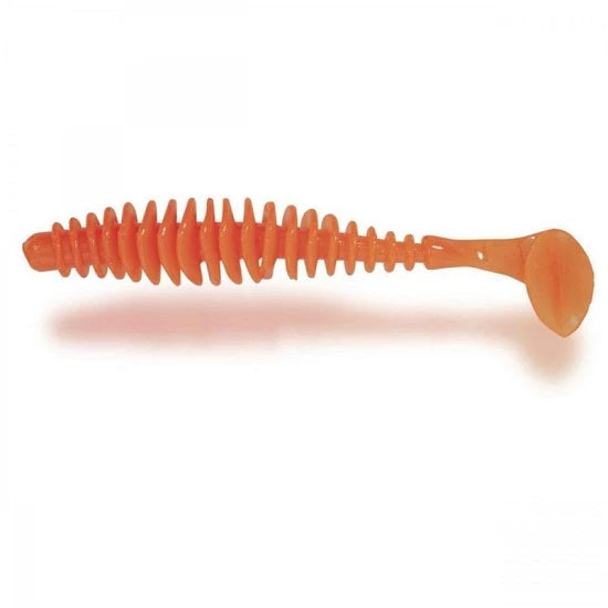 Shad Quantum Magic Trout T-worm Paddler 5.5cm Culoare Neon Orange