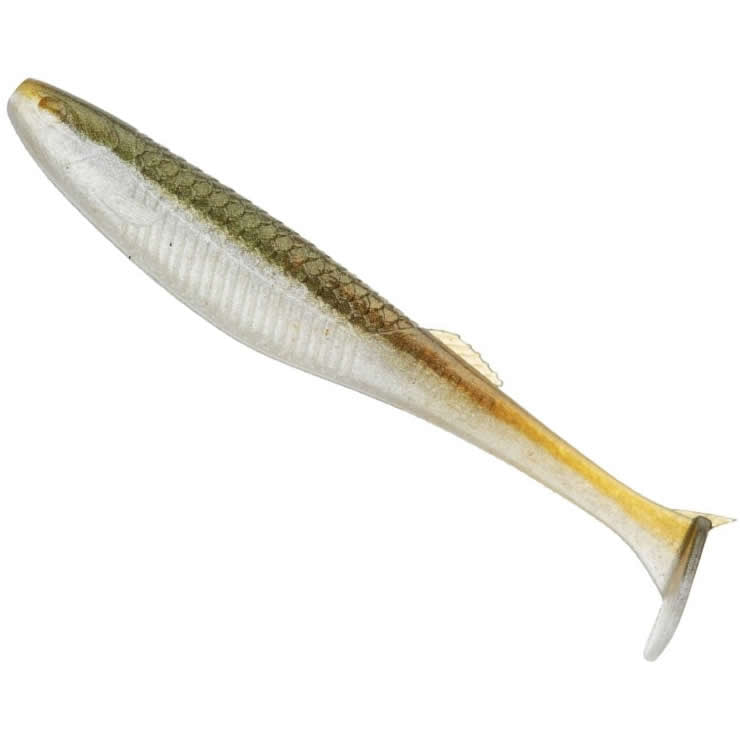 Shad RAPALA CrushCity the Kickman, Arkansas Shiner / ASH, 7.5cm, 3g, 9buc/pac