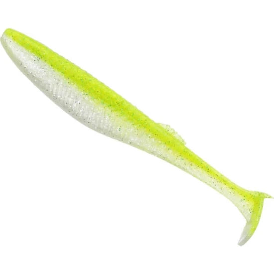 Shad Rapala Crushcity The Kickman, Chart White Flash / Cwf, 10cm, 6.5g, 7buc/pac
