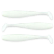 Shad Reiva Flash, Classic White, 12.5cm, 3buc/pac