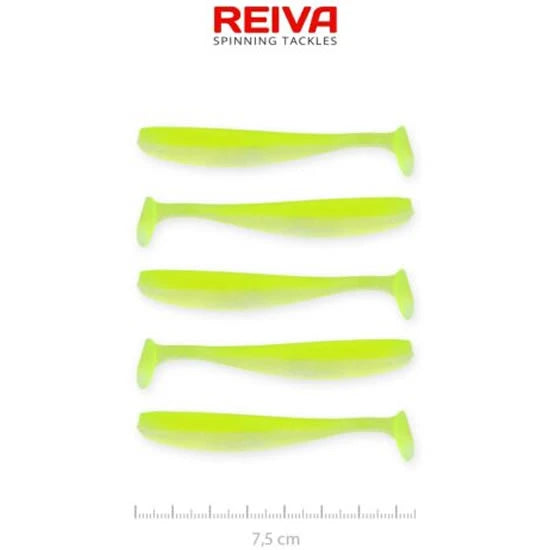 Shad Reiva Flash, Flash Lemonade, 7.50cm, 2.26g, 5buc/pac