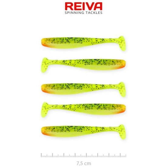Shad Reiva Flash, Watermelon, 7.50cm, 2.26g, 5buc/pac