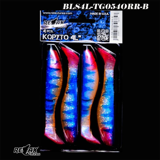 Shad Relax Kopyto 4l, 10cm, Tiger, 4buc/pac