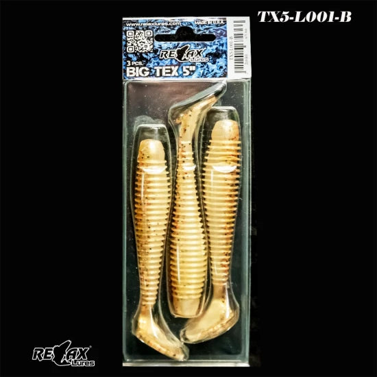 Shad Relax Texas Laminat, L001, 12,5cm, 3buc/blister