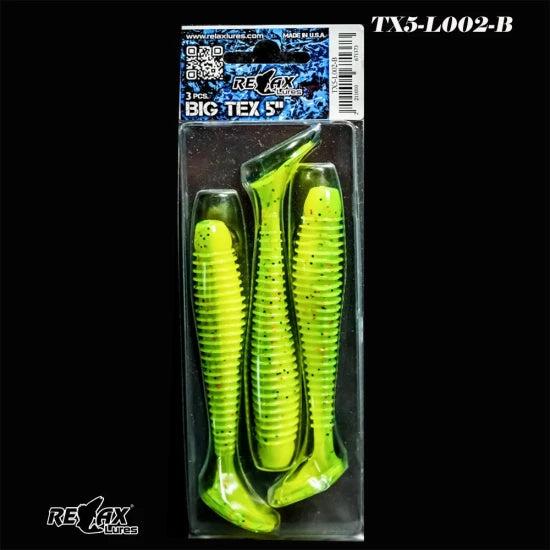 Shad Relax Texas Laminat, L002, 12,5cm, 3buc/blister