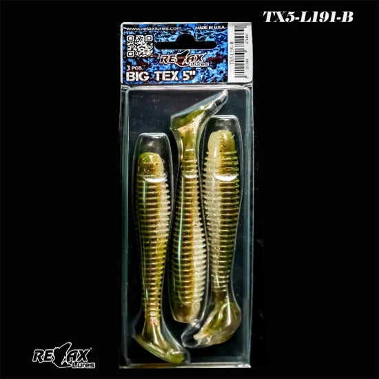Shad Relax Texas Laminat, L191, 12,5cm, 3buc/blister