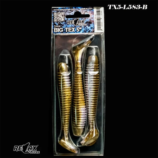 Shad Relax Texas Laminat, L583, 12,5cm, 3buc/blister