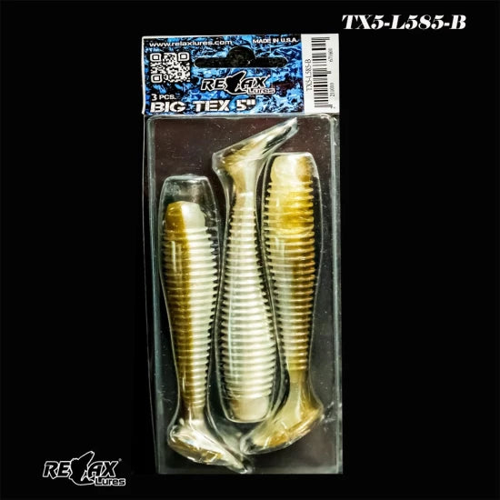 Shad Relax Texas Laminat, L585, 12,5cm, 3buc/blister