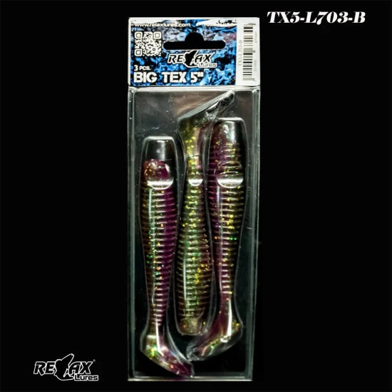 Shad Relax Texas Laminat, L703, 12,5cm, 3buc/blister