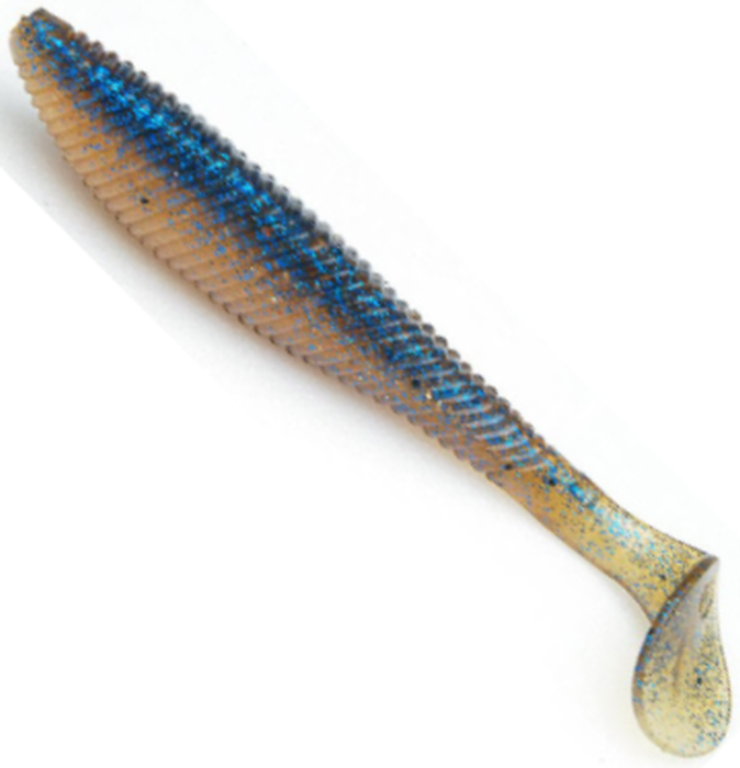 Shad Raid Fullswing, 042 Dark Cinnamon Shad, 10cm, 6buc/pac