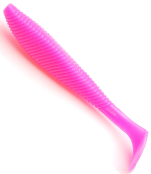 Shad Raid Fullswing, 061 Bubblegum Pink, 10cm, 6buc/pac