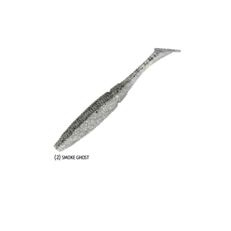 Shad Rapture Power Shad Dual Smoke Ghost 10cm 8buc/plic
