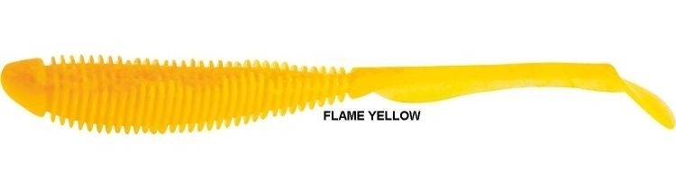 Shad Rapture Soul Shad 11.5cm 6buc/plic Flame Yellow