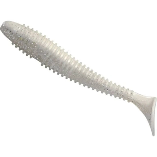 Shad Rapture Swing 9.5cm 7buc/plic White Ghost