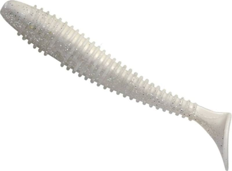 Shad Rapture Swing 9.5cm 7buc/plic White Ghost