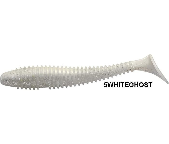 Shad Rapture Swing Shad 7cm 12buc/plic White Ghost