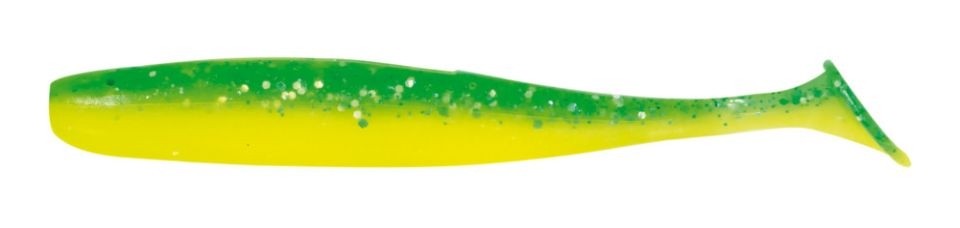 Shad Rapture Xciter Shad 5cm 12buc/plic Lime Yellow