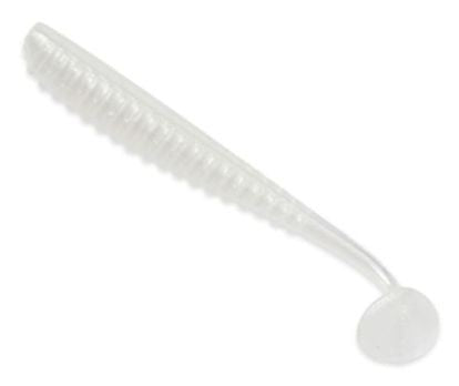 Shad Reins Aji Adder 3.8cm, culoare Pearl White Holo Glow 15 buc/plic