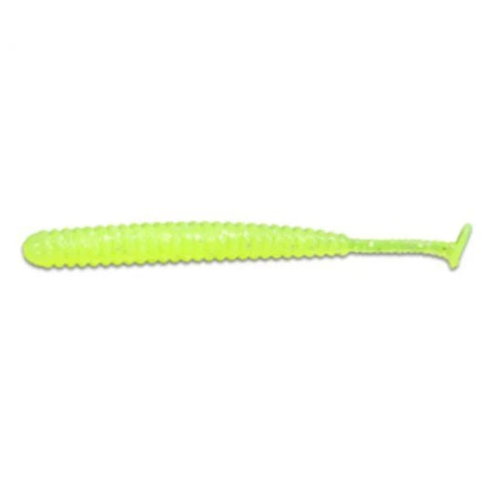 Shad Reins Aji Adder 5cm, Culoare Chartreuse Silver 12buc/plic