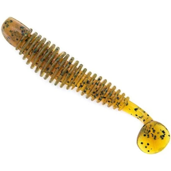 Shad Reins Bubbling,  Motoroil Pepper, 7.6cm, 8buc/plic