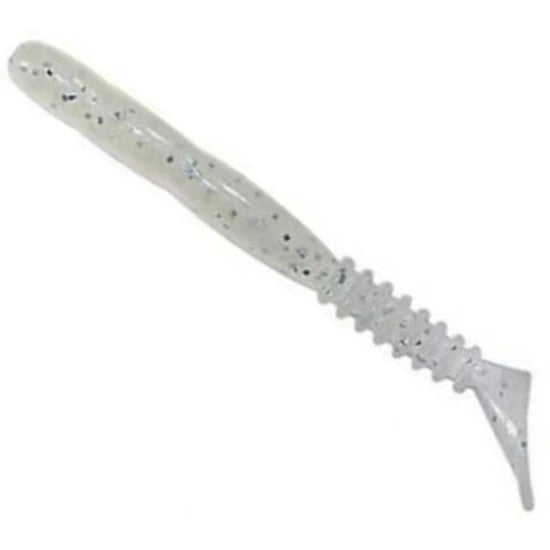 Shad Reins Rockvibe, Clear Pearl Glitter, 3cm, 24buc/plic