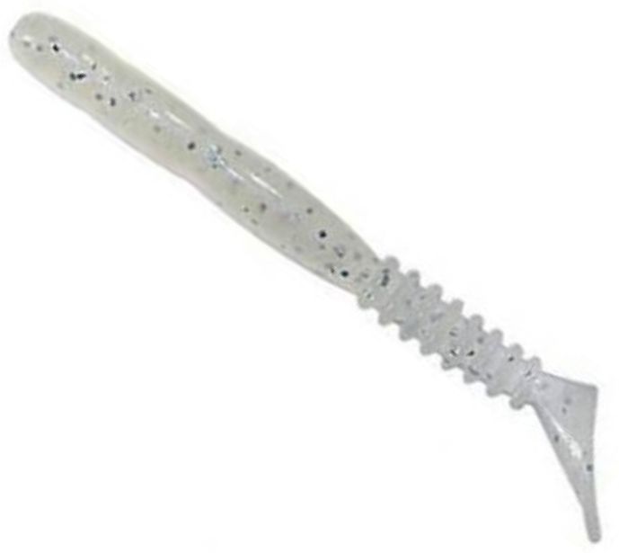 Shad Reins Rockvibe, Clear Pearl Glitter, 3cm, 24buc/plic