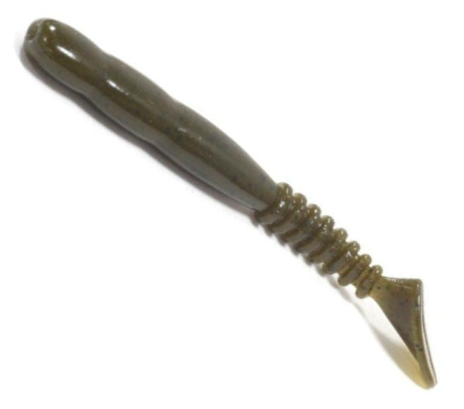 Shad Reins Rockvibe, Green Pumpkin, 3cm, 24buc/plic