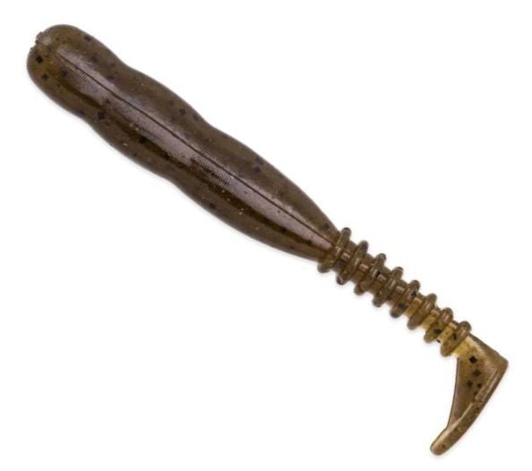 Shad Reins Rockvibe, Green Pumpkin, 7.6cm, 15buc/plic