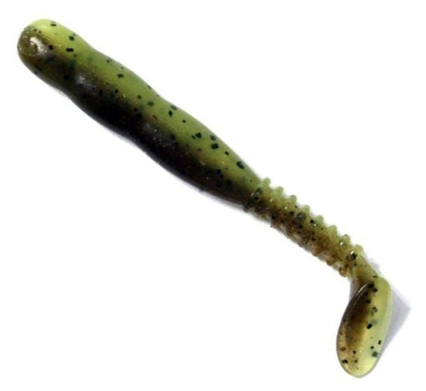 Shad Reins Rockvibe, Green Pumpkin Chart Melon, 7.6cm, 12buc/plic