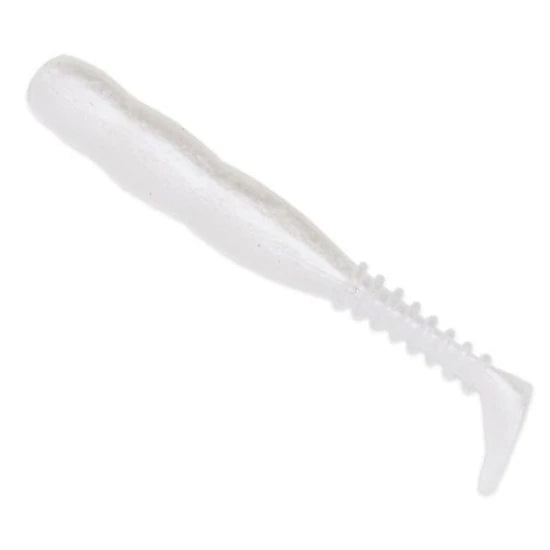 Shad Reins Rockvibe, Pearl White Holo Glow, 3cm, 24buc/plic