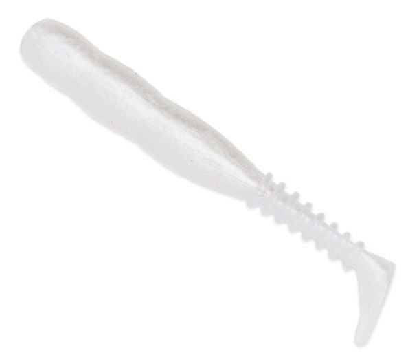 Shad Reins Rockvibe, Pearl White Holo Glow, 3cm, 24buc/plic