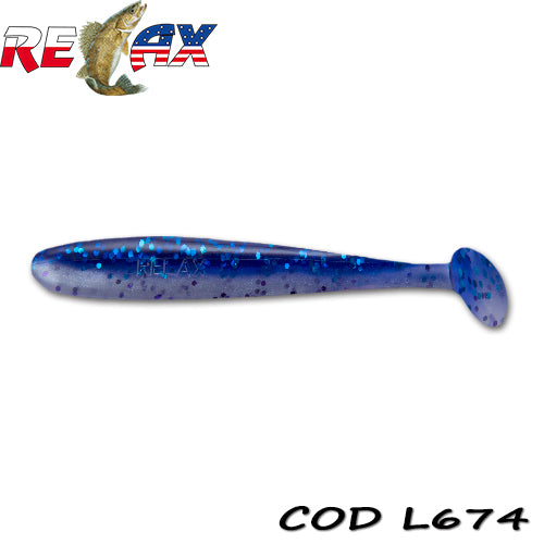Shad Relax Bass 3inch Laminat 8.5cm  BSS3-L674 10 buc/plic