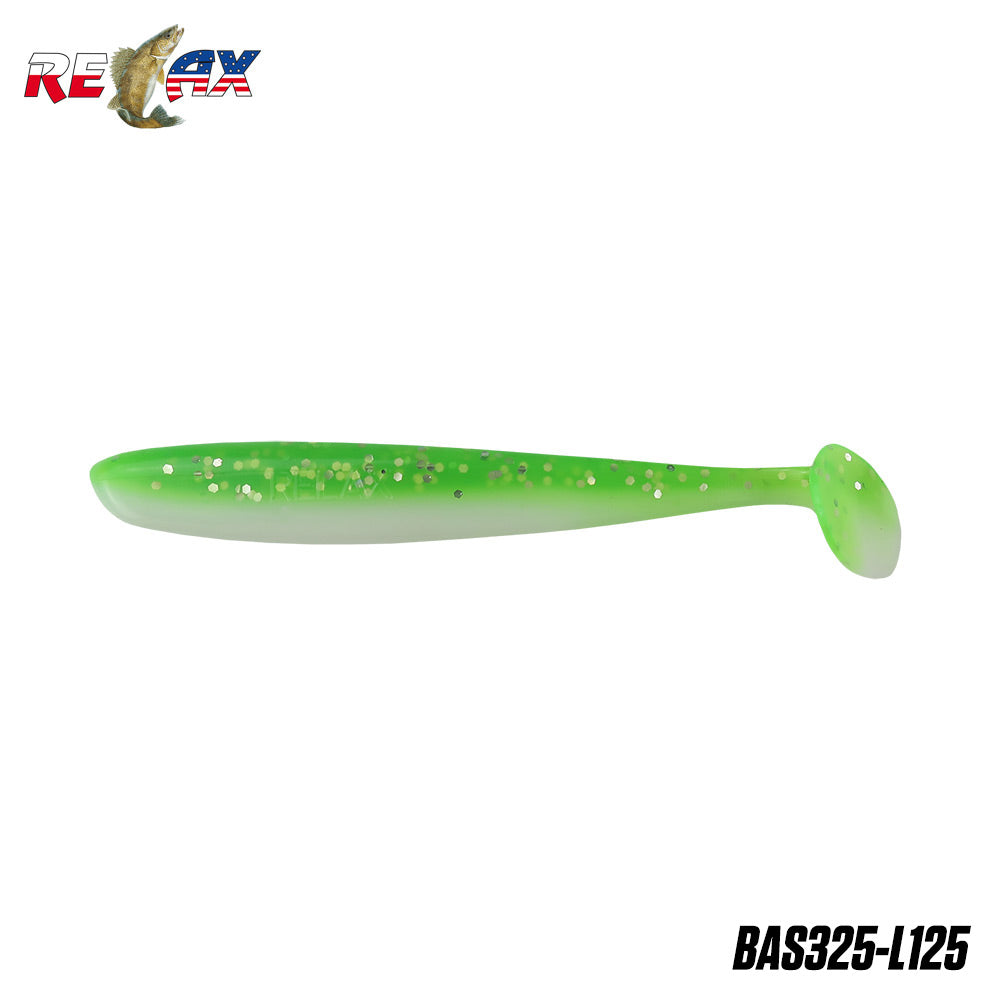 Shad Relax Bass Laminat 6.5cm 2g 125 10buc/plic