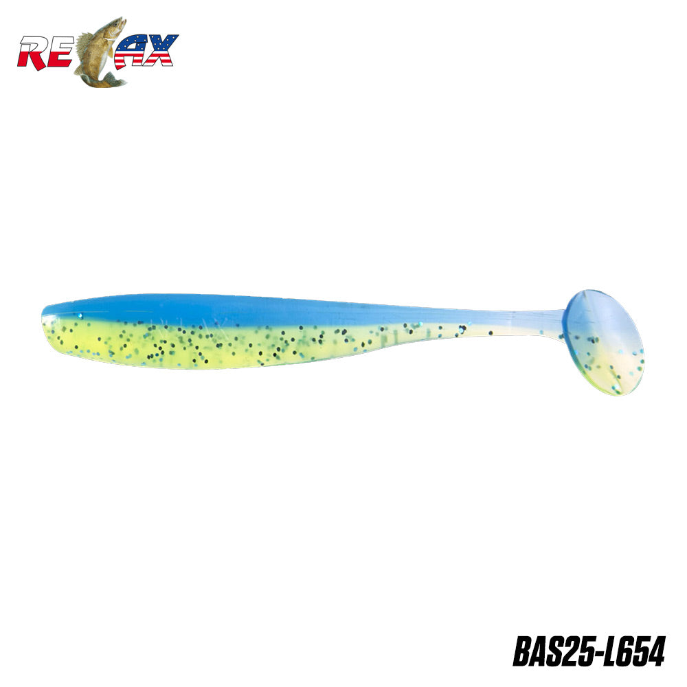 Shad Relax Bass Laminat 6.5cm 2g 654 10buc/plic