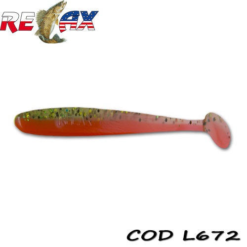Shad Relax Bass Laminat 8.5cm 5g Cul:672 10buc/plic