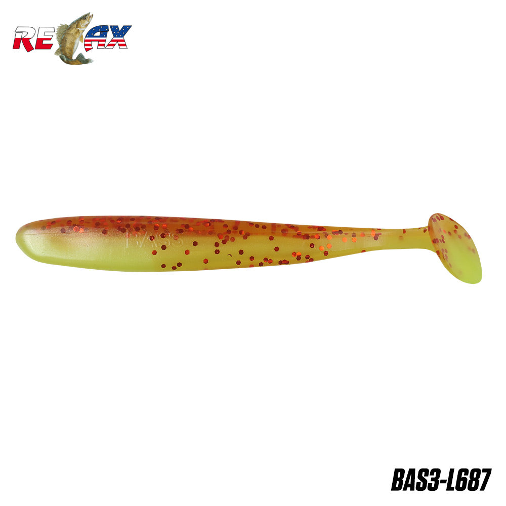 Shad Relax Bass Laminat 8.5cm 5g Cul:687 10buc/plic