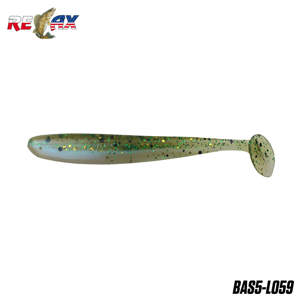 Shad Relax Bass Laminat L059 12.5cm 8.5gr 5buc/plic