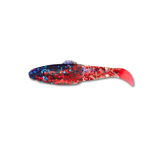 Shad Relax Diamond Shad 3inch Tricolour 7.5cm  RDS3-TC328 5 buc/plic
