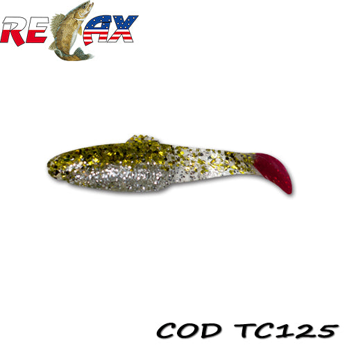 Shad Relax Diamond TriColour TC125 12.5cm 5buc/plic
